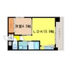 Ｊ　ＣＯＵＲＴ石山駅前 1LDKの間取り