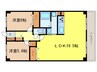 CUREZZA瀬田西 2LDKの間取り