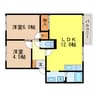 東海道本線<琵琶湖線・JR京都線>/瀬田駅 徒歩22分 1階 築31年 2LDKの間取り