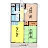 東海道本線<琵琶湖線・JR京都線>/瀬田駅 徒歩15分 3階 築31年 2DKの間取り
