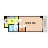 石山ＩＶＹ　ＨＥＩＧＨＴ 1Kの間取り