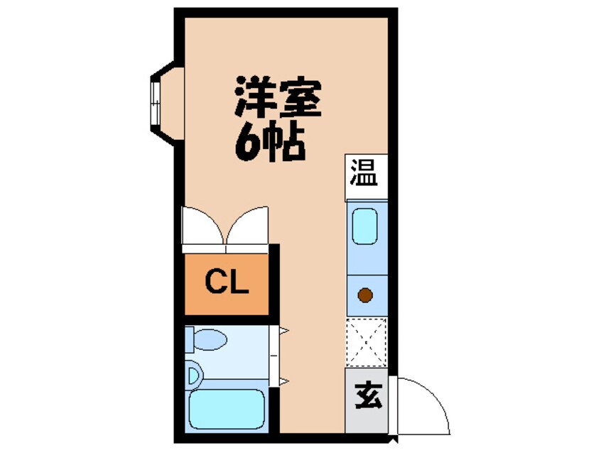 間取図 東海道本線<琵琶湖線・JR京都線>/石山駅 バス5分平津下車:停歩1分 2階 築31年