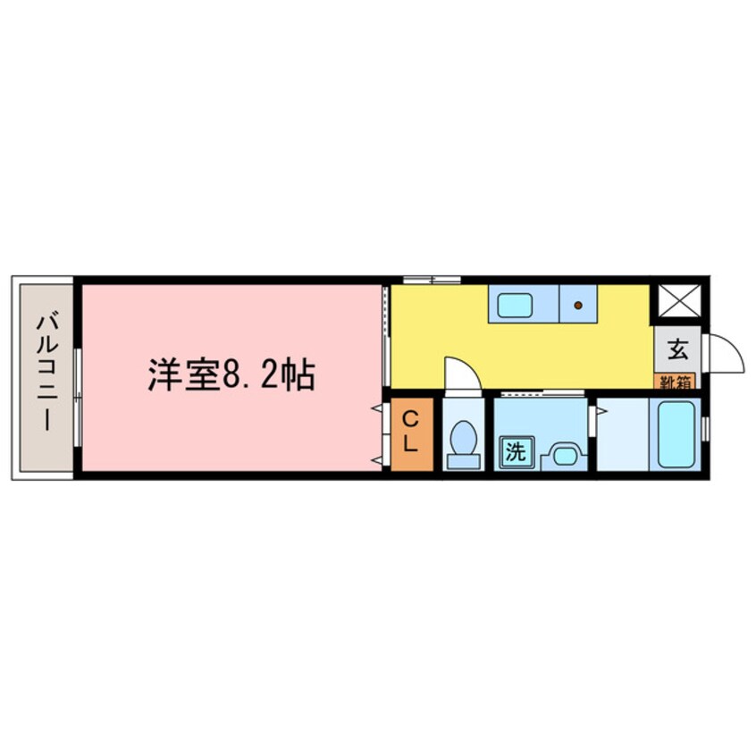 間取図 東海道本線<琵琶湖線・JR京都線>/膳所駅 徒歩13分 4階 築16年