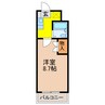 フリーポート庄山 1Kの間取り