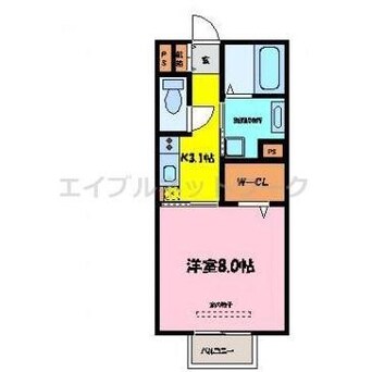 間取図 湖西線/比叡山坂本駅 徒歩8分 1階 築6年