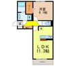 東海道本線<琵琶湖線・JR京都線>/瀬田駅 徒歩17分 1階 築8年 1LDKの間取り