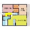 東海道本線<琵琶湖線・JR京都線>/瀬田駅 徒歩24分 3階 築7年 2LDKの間取り