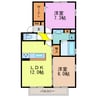 東海道本線<琵琶湖線・JR京都線>/瀬田駅 徒歩20分 2階 築5年 2LDKの間取り