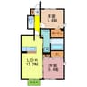 東海道本線<琵琶湖線・JR京都線>/瀬田駅 徒歩14分 1階 築4年 2LDKの間取り
