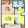 Eminence 1LDKの間取り