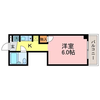 間取図 東海道本線<琵琶湖線・JR京都線>/西大路駅 徒歩28分 4階 築31年