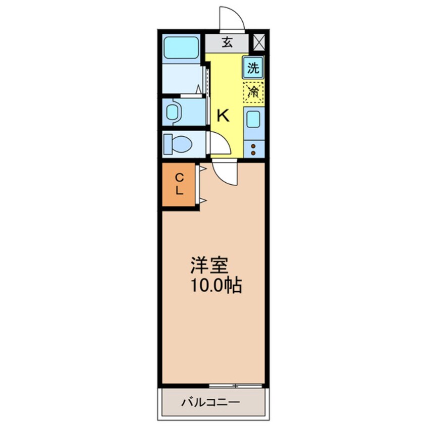 間取図 アークリード石山
