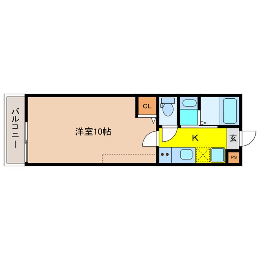 間取図 アークリード大津北