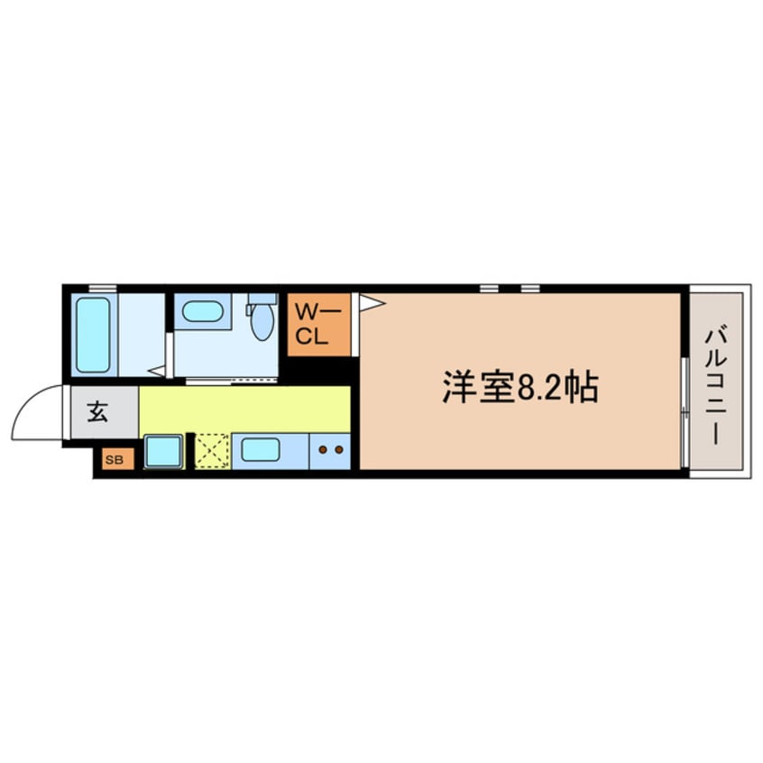 間取図 コージーコート膳所