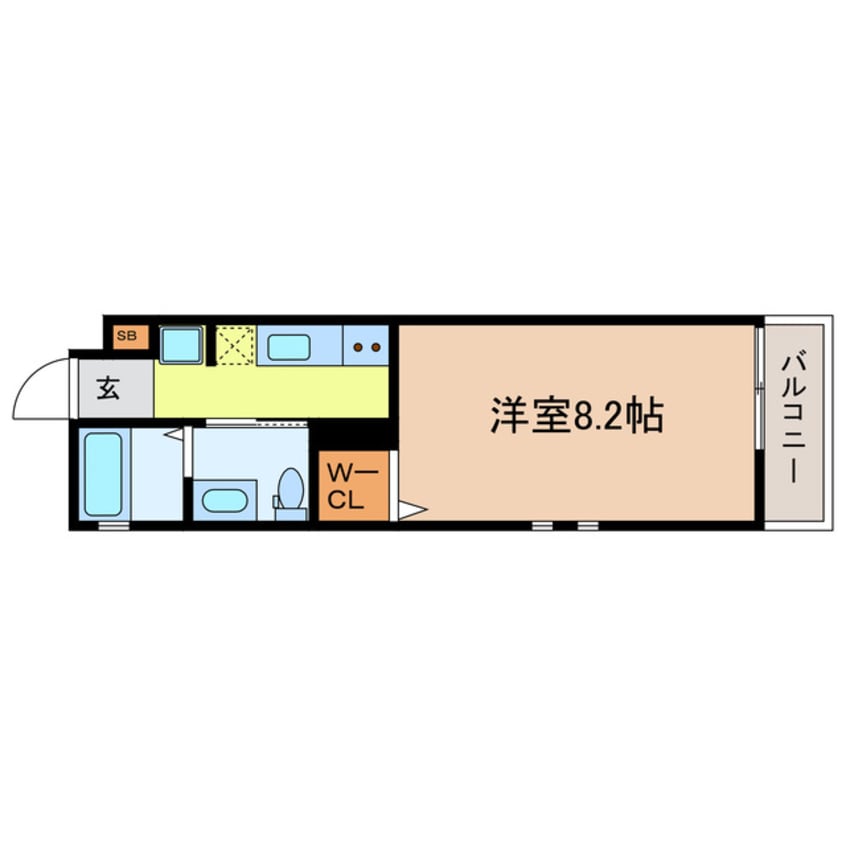 間取図 コージーコート膳所