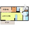 東海道本線<琵琶湖線・JR京都線>/瀬田駅 徒歩23分 1階 築浅 1LDKの間取り