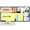 東海道本線<琵琶湖線・JR京都線>/瀬田駅 徒歩23分 1階 築浅 1LDKの間取り