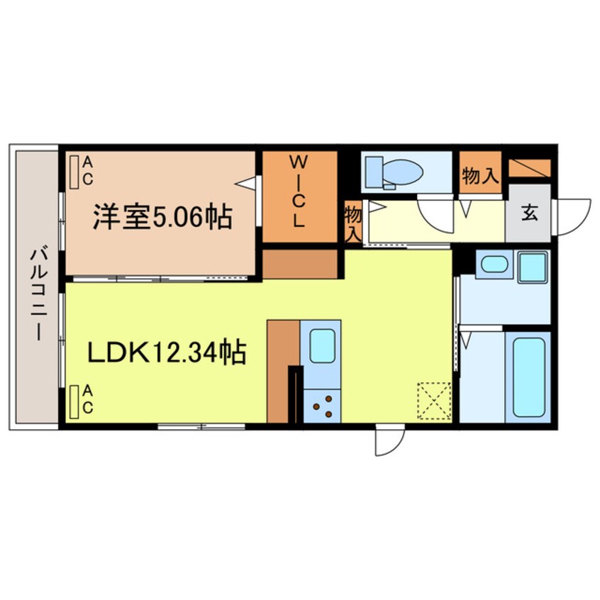 間取図 湖西線/唐崎駅 徒歩10分 1階 1年未満