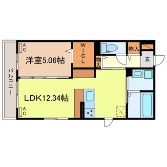 間取図 湖西線/唐崎駅 徒歩10分 2階 1年未満