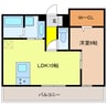 BRANSIA膳所 1LDKの間取り