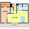 BRANSIA膳所 1LDKの間取り