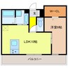 BRANSIA膳所 1LDKの間取り