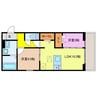 BRANSIA瀬田 2LDKの間取り