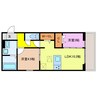 BRANSIA瀬田 2LDKの間取り