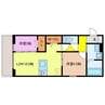 BRANSIA瀬田 2LDKの間取り