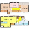 メゾンアドニス 3LDKの間取り