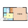 ハイツ440 1Kの間取り