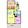 メゾン　ソレイユ 2LDKの間取り