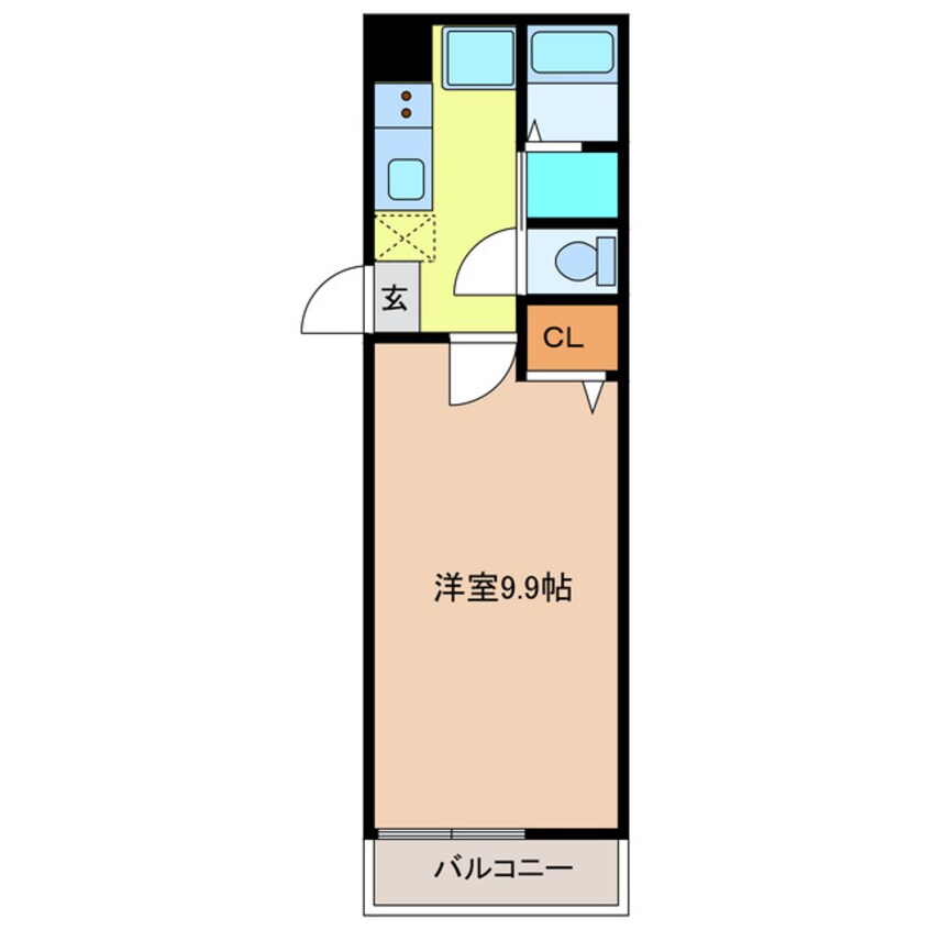 間取図 アークリード由美浜