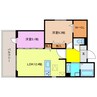DROOM杉浦 2LDKの間取り