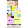 UTATA 2LDKの間取り