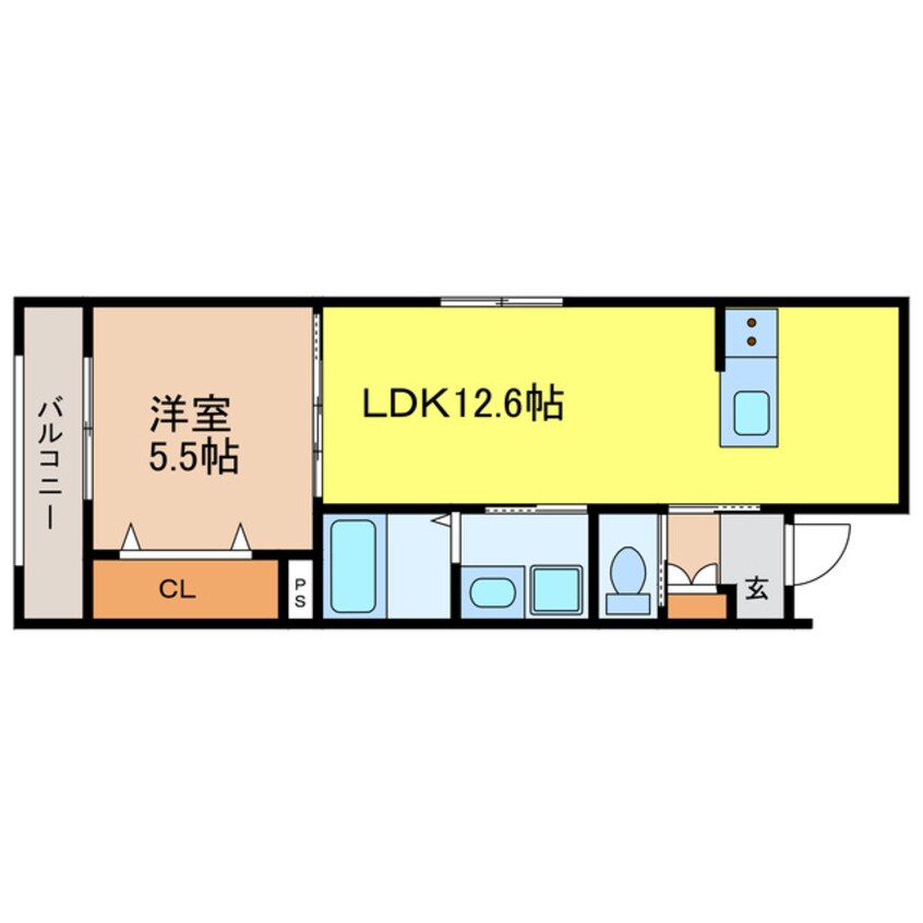 間取図 ブライトグランデ大津南志賀