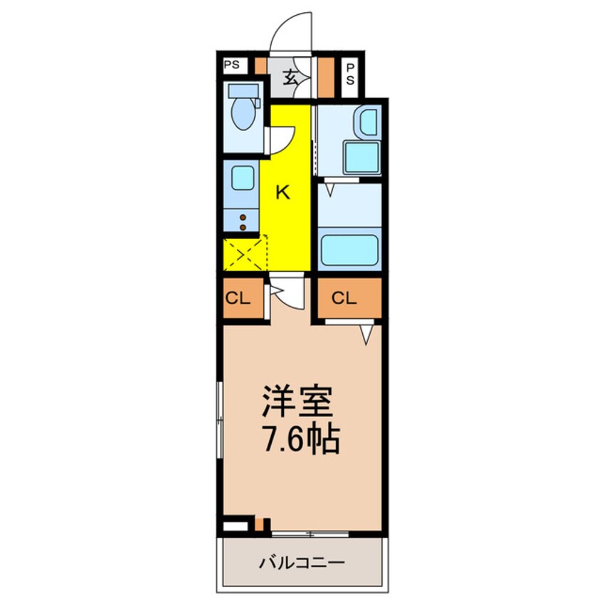 間取図 サニーサイド・レオ