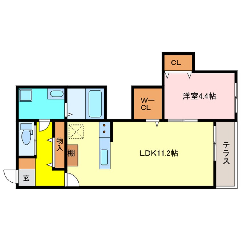 間取図 StAndrews