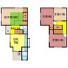 月輪3丁目貸家 4DKの間取り