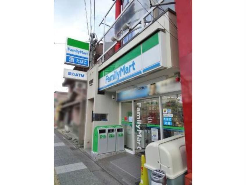 ファミリーマート石山駅前店(コンビニ)まで418m クッキィー松原