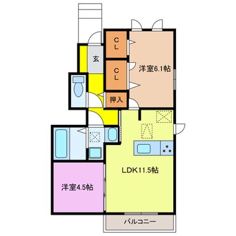 間取図 mimosa seta