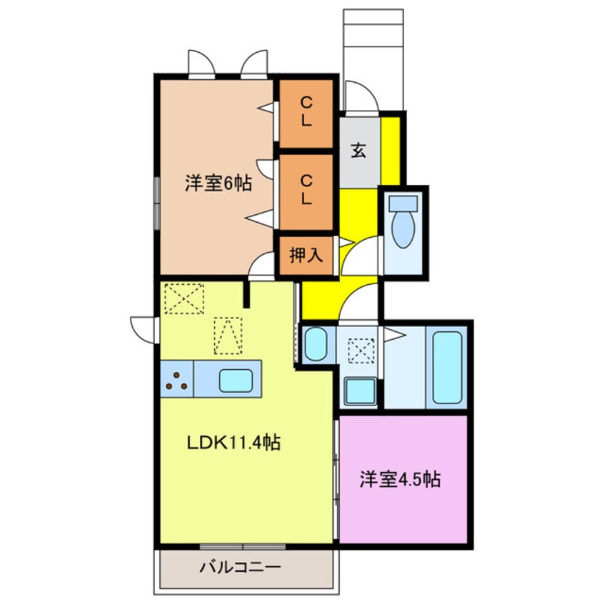 間取図 mimosa seta