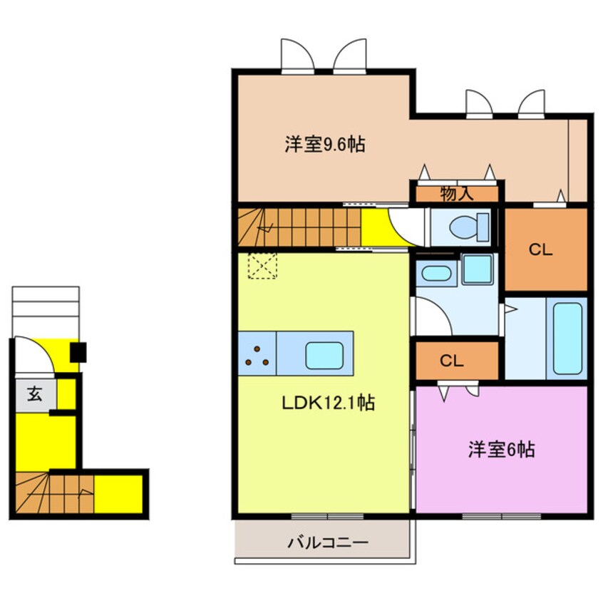 間取図 mimosa seta