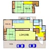 桜野町1丁目貸家 4LDKの間取り