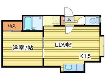 間取図 パールハイツ光星