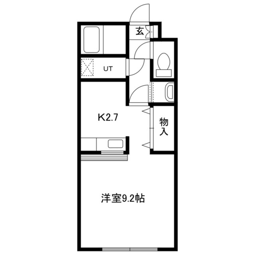 間取図 テラ元町