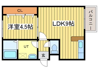 間取図 札幌市営地下鉄東豊線/元町駅 徒歩7分 3階 築32年