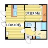 札幌市営地下鉄東豊線/元町駅 徒歩7分 2階 築32年 1LDKの間取り