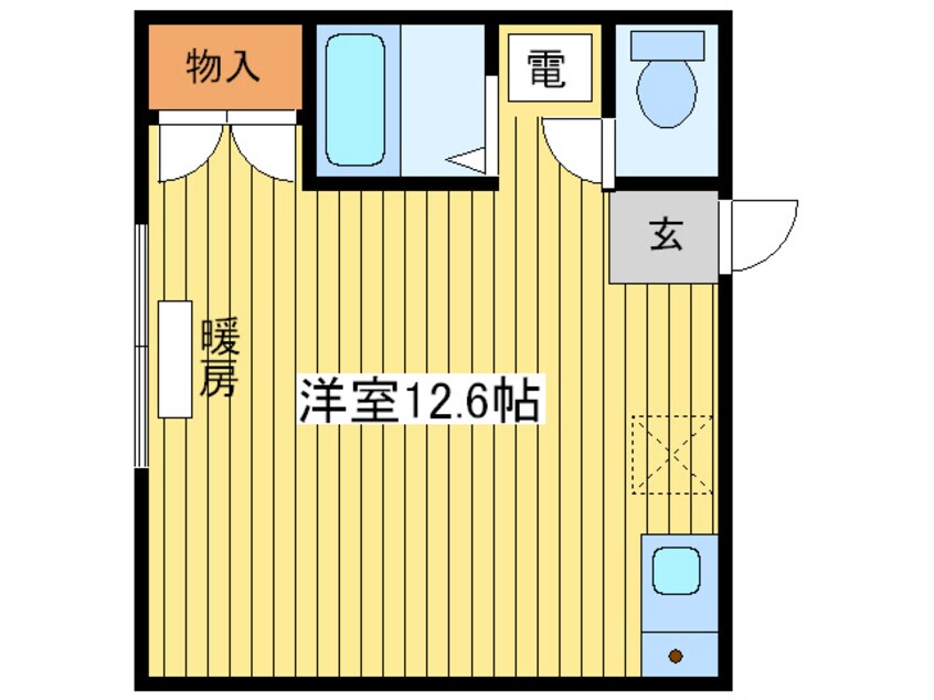 間取図 北ハウス