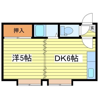 間取図 メゾンジカータ